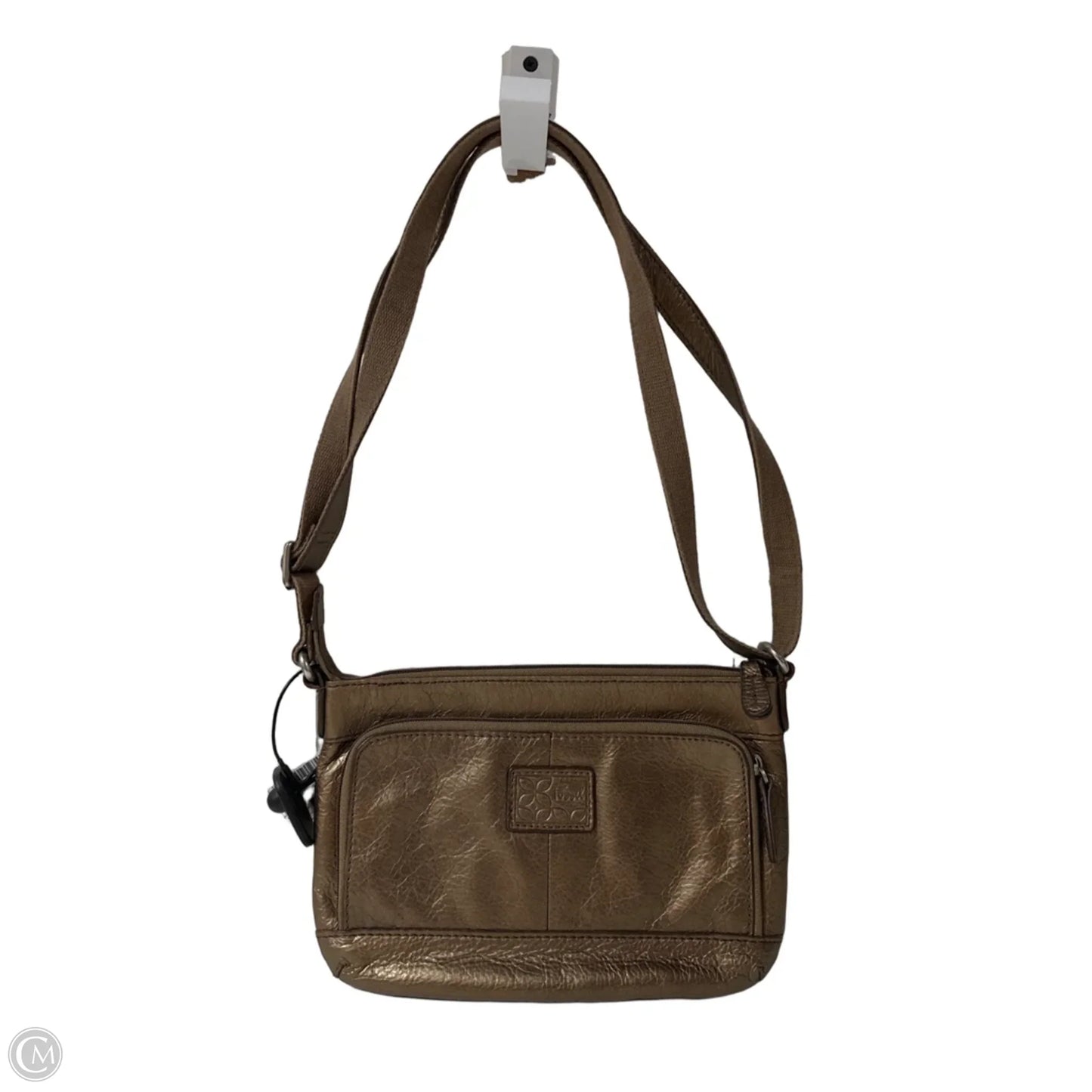 Crossbody Leather By Fossil, Size: Small