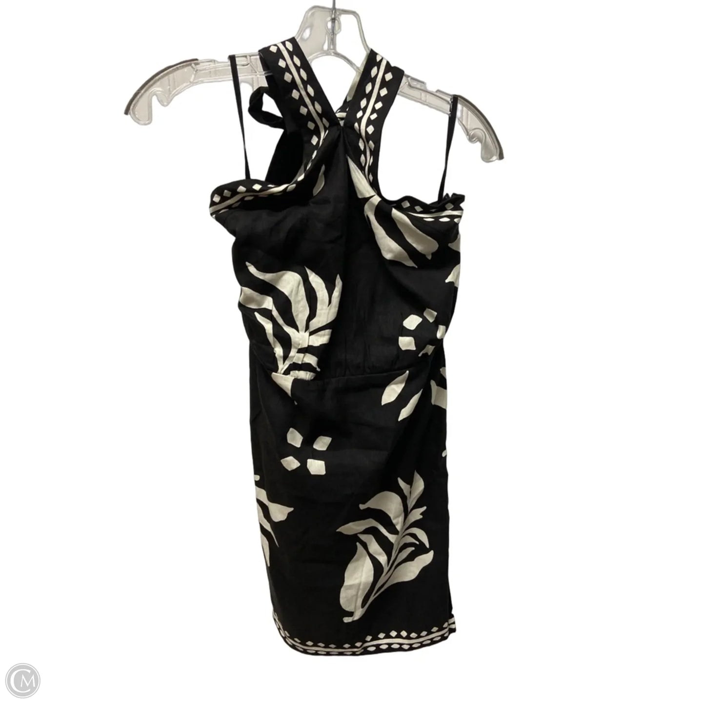 Dress Casual Short By Loft In Black & Cream, Size: Xxsp