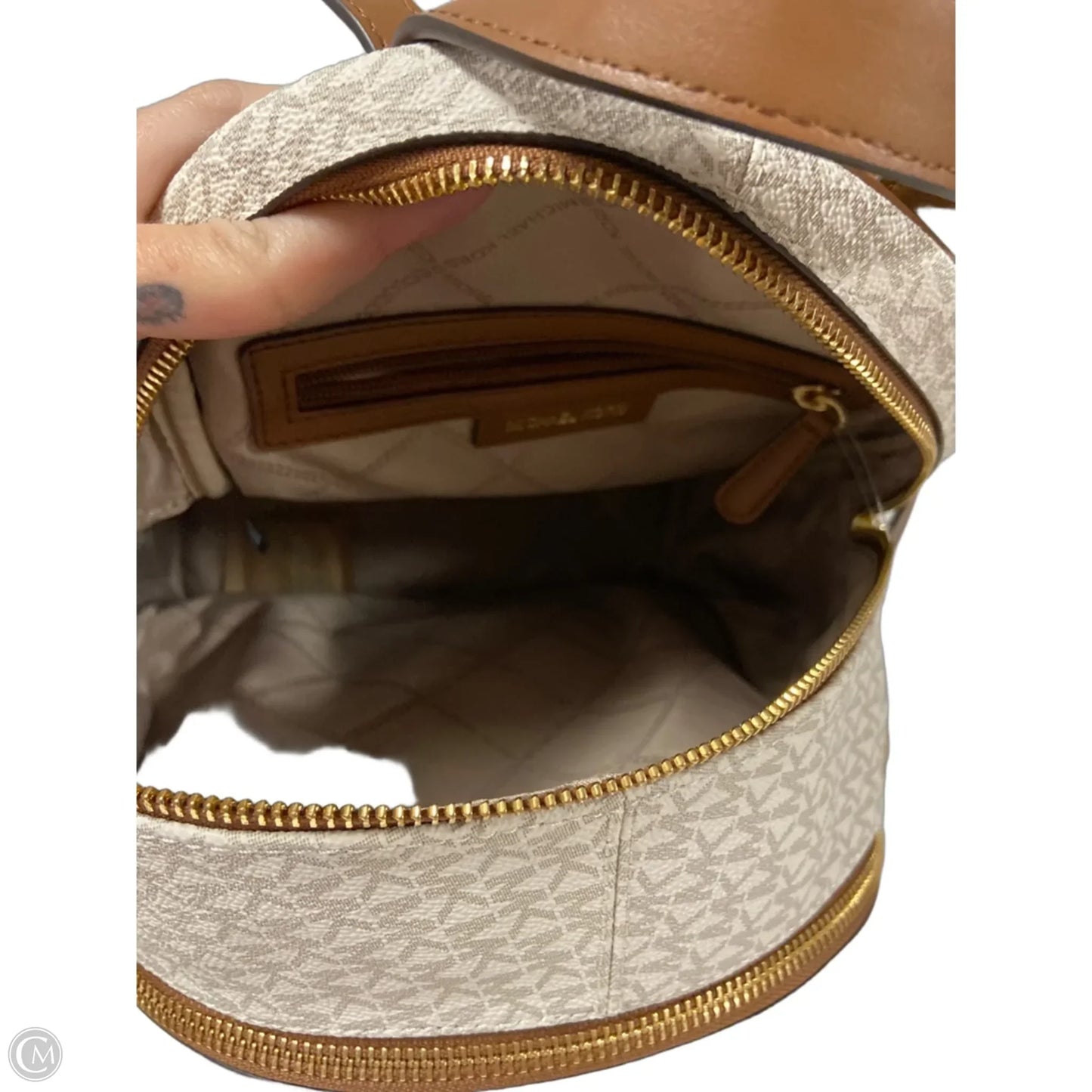 Backpack Designer By Michael Kors, Size: Medium