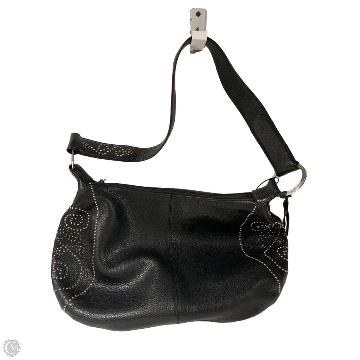 Handbag Leather By Brighton, Size: Large
