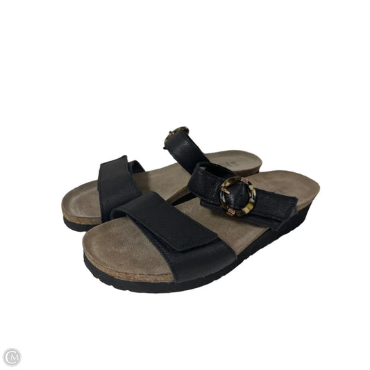 Sandals Flats By Naot In Black, Size: 8