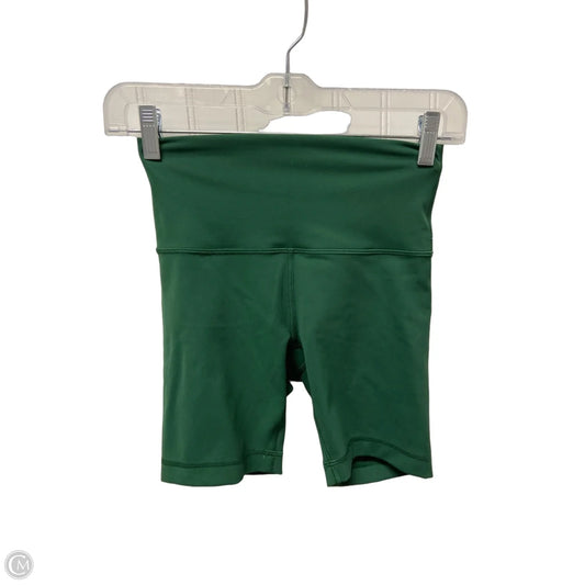 Athletic Shorts By Lululemon In Green, Size: S