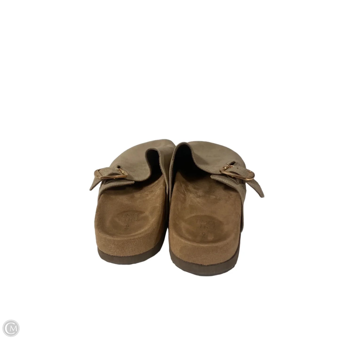 Shoes Flats By Time And Tru In Taupe, Size: 9
