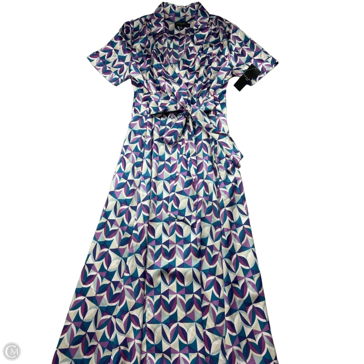 Dress Work By Tahari In Purple, Size: L