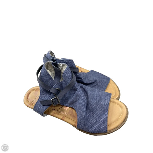 Sandals Flats By Blowfish In Blue, Size: 10