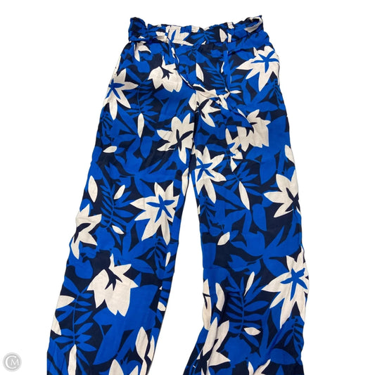 Pants Other By Loft In Blue & Cream, Size: 12