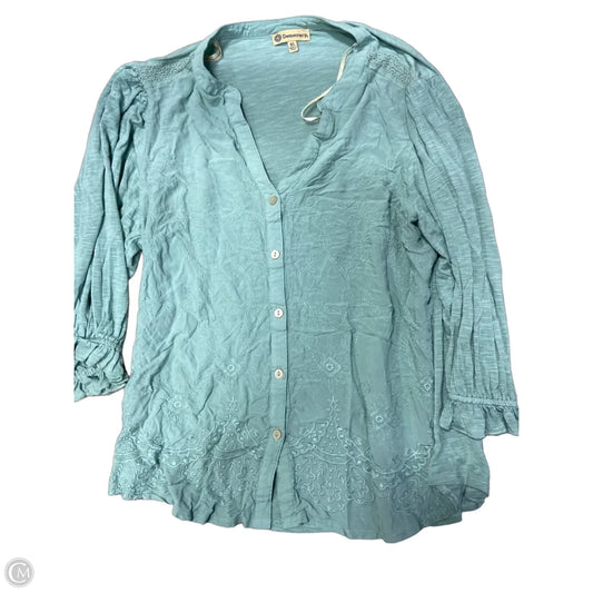 Top Long Sleeve By Democracy In Blue, Size: Xl