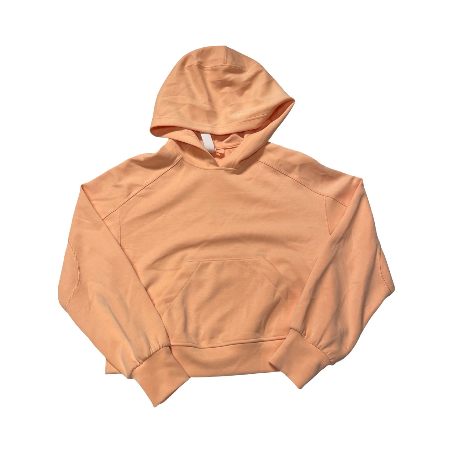 Athletic Sweatshirt Hoodie By Lululemon In Orange, Size:2