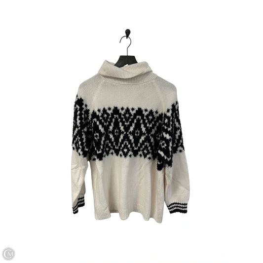 Sweater By Maurices In Black & White, Size: Xxl