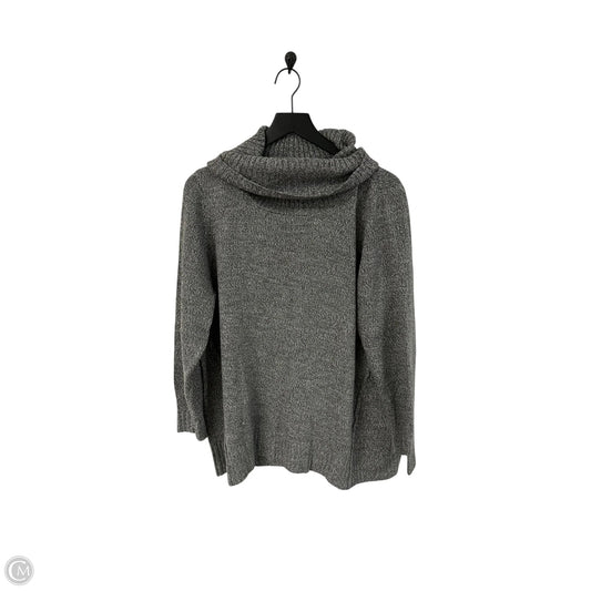 Sweater By Karen Scott In Grey, Size: 1x