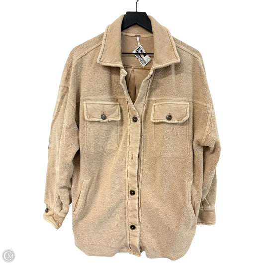 Jacket Other By Free People In Tan, Size: S