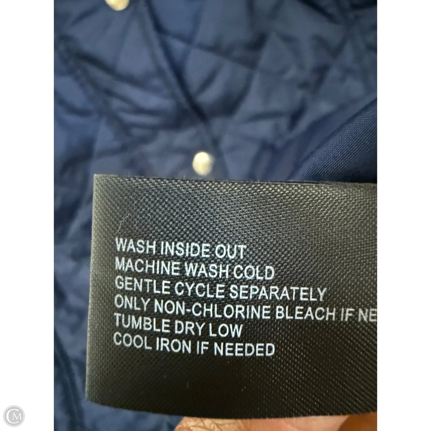 Vest Puffer & Quilted By Clothes Mentor In Blue, Size: 1x