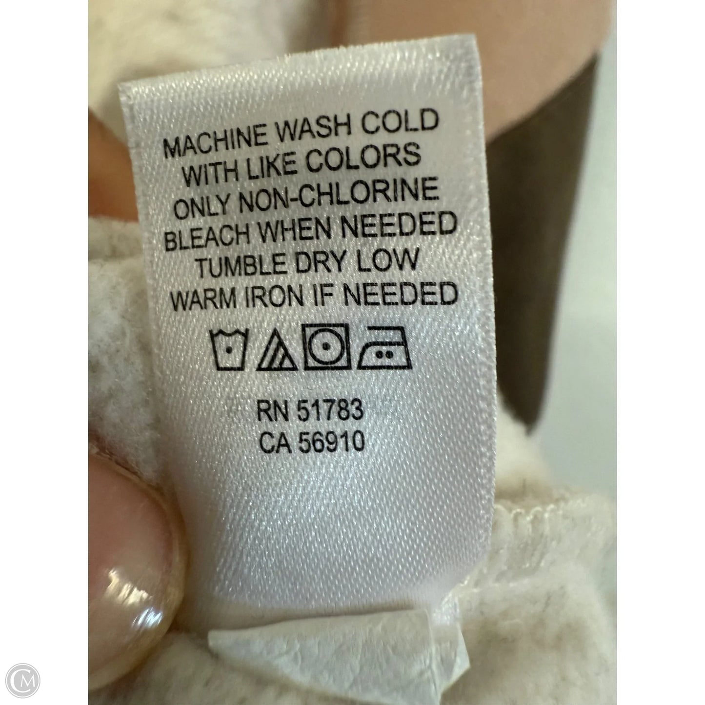Sweatshirt Crewneck By Maurices In Pink & Tan, Size: L