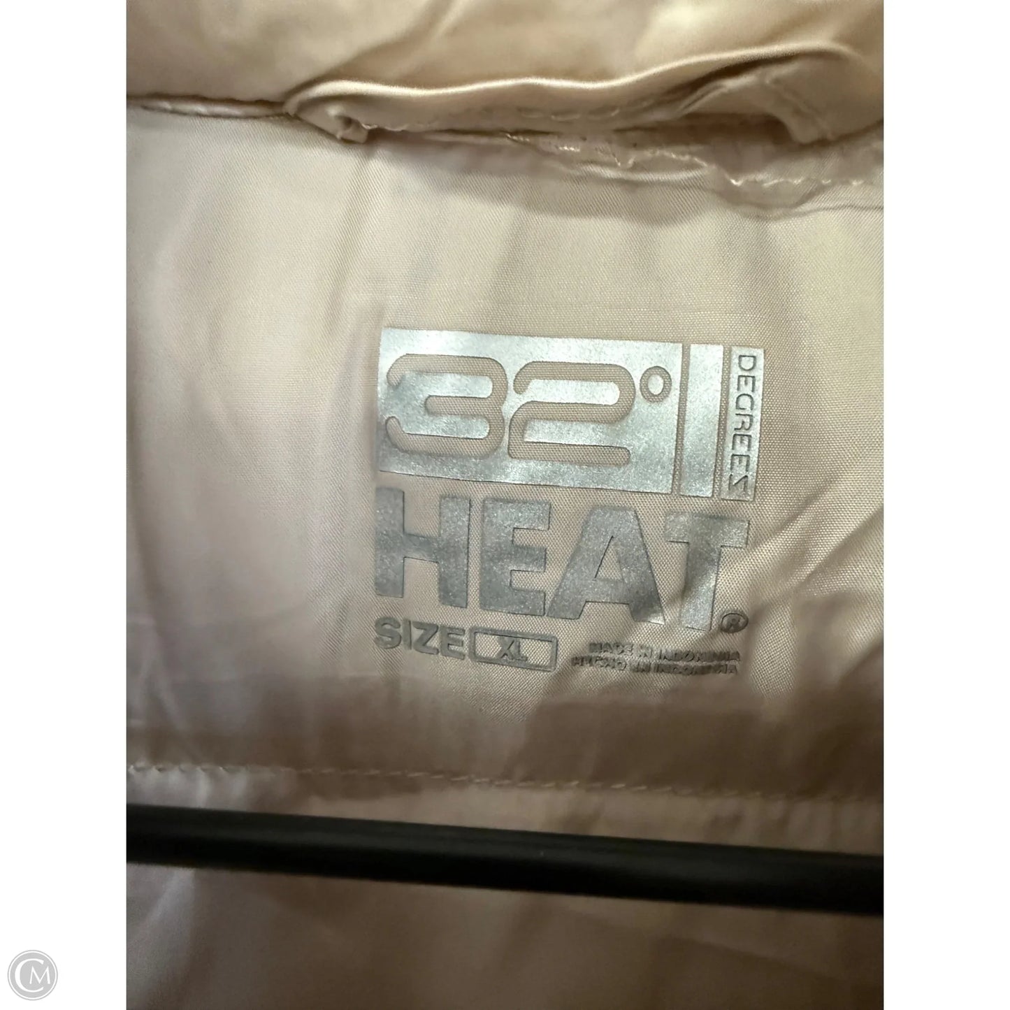 Vest Puffer & Quilted By 32 Degrees In Tan, Size: Xl