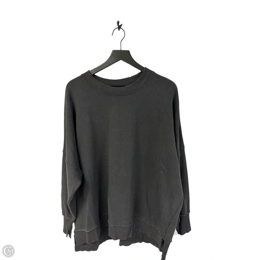 Sweatshirt Crewneck By Aerie In Grey, Size: M
