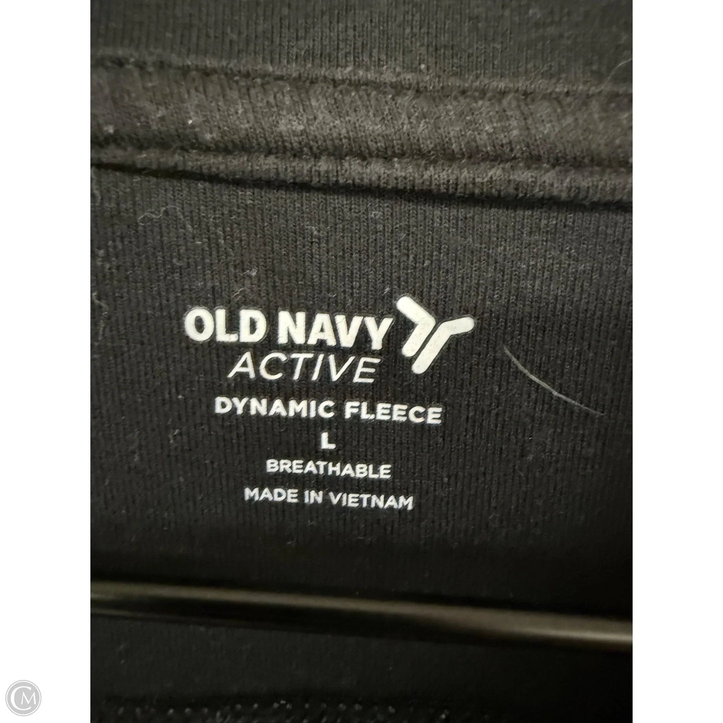 Sweatshirt Collar By Old Navy In Black, Size: L