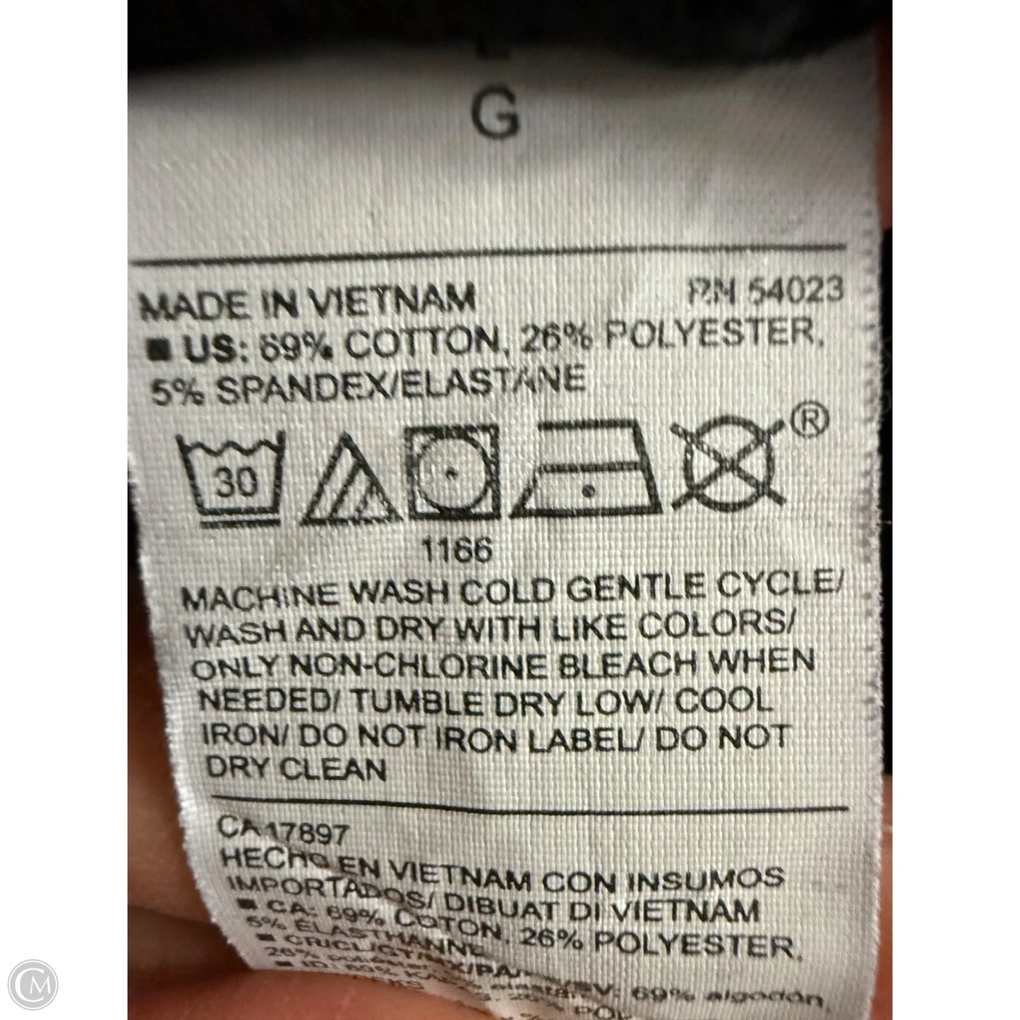 Sweatshirt Collar By Old Navy In Black, Size: L