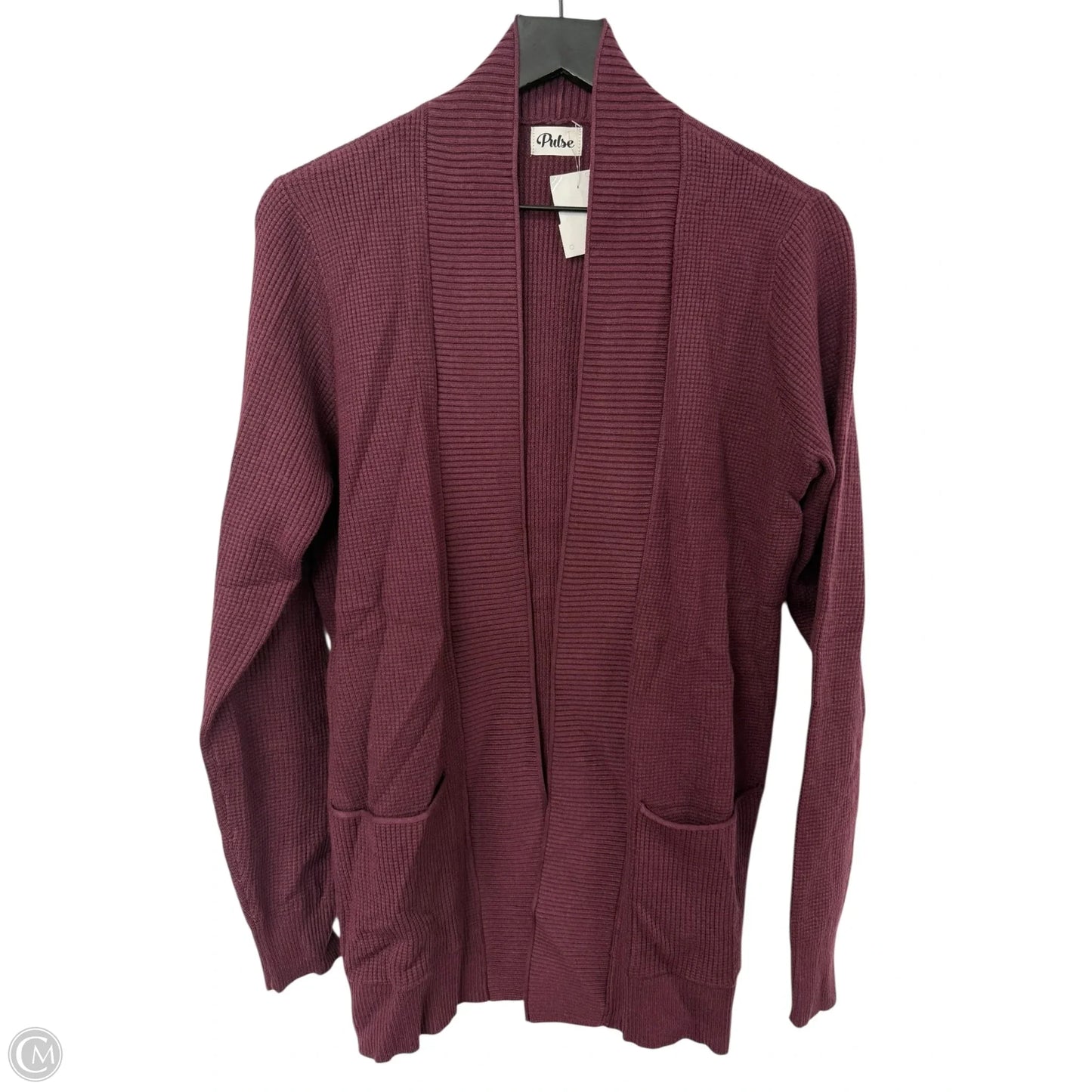Sweater Cardigan By Cmc In Purple, Size: S