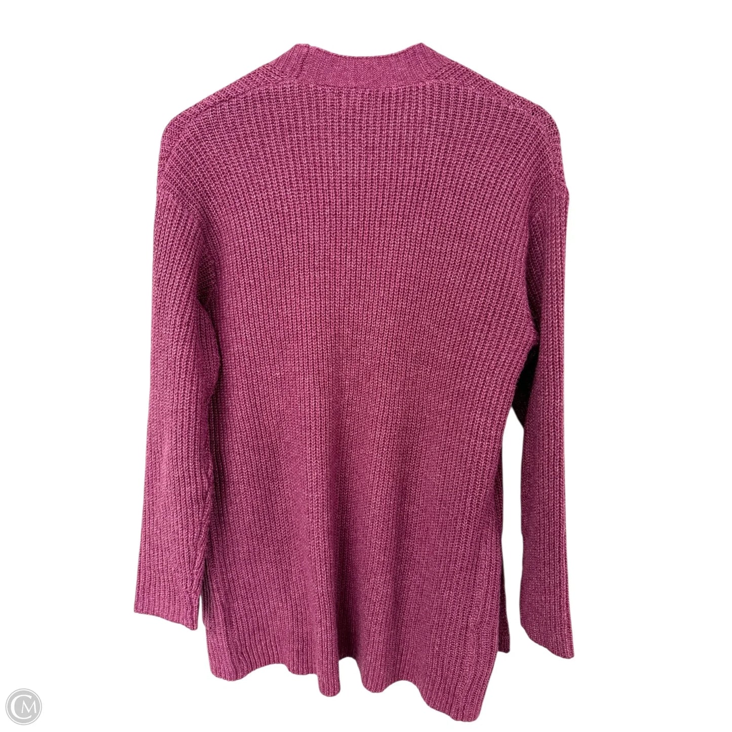 Sweater Cardigan By Cmc In Purple, Size: S