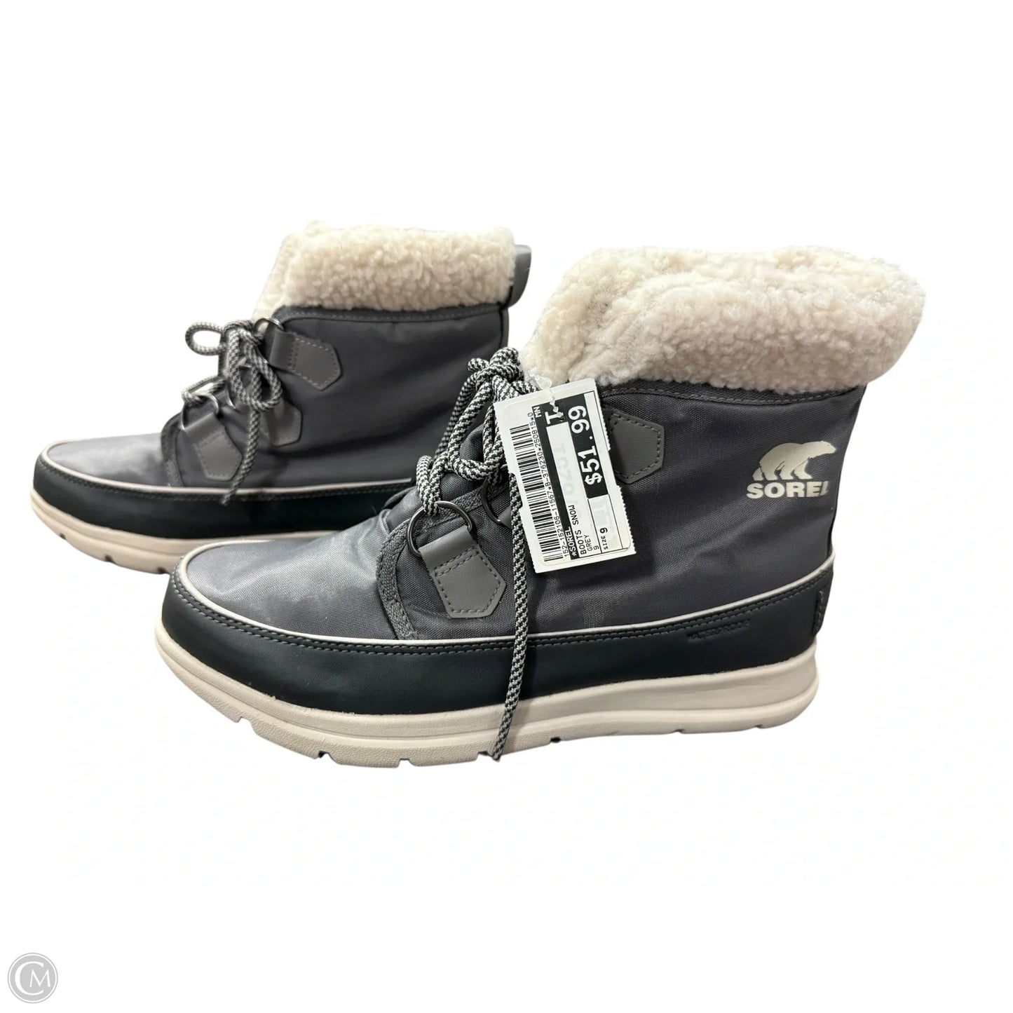 Boots Snow By Sorel In Grey, Size: 9