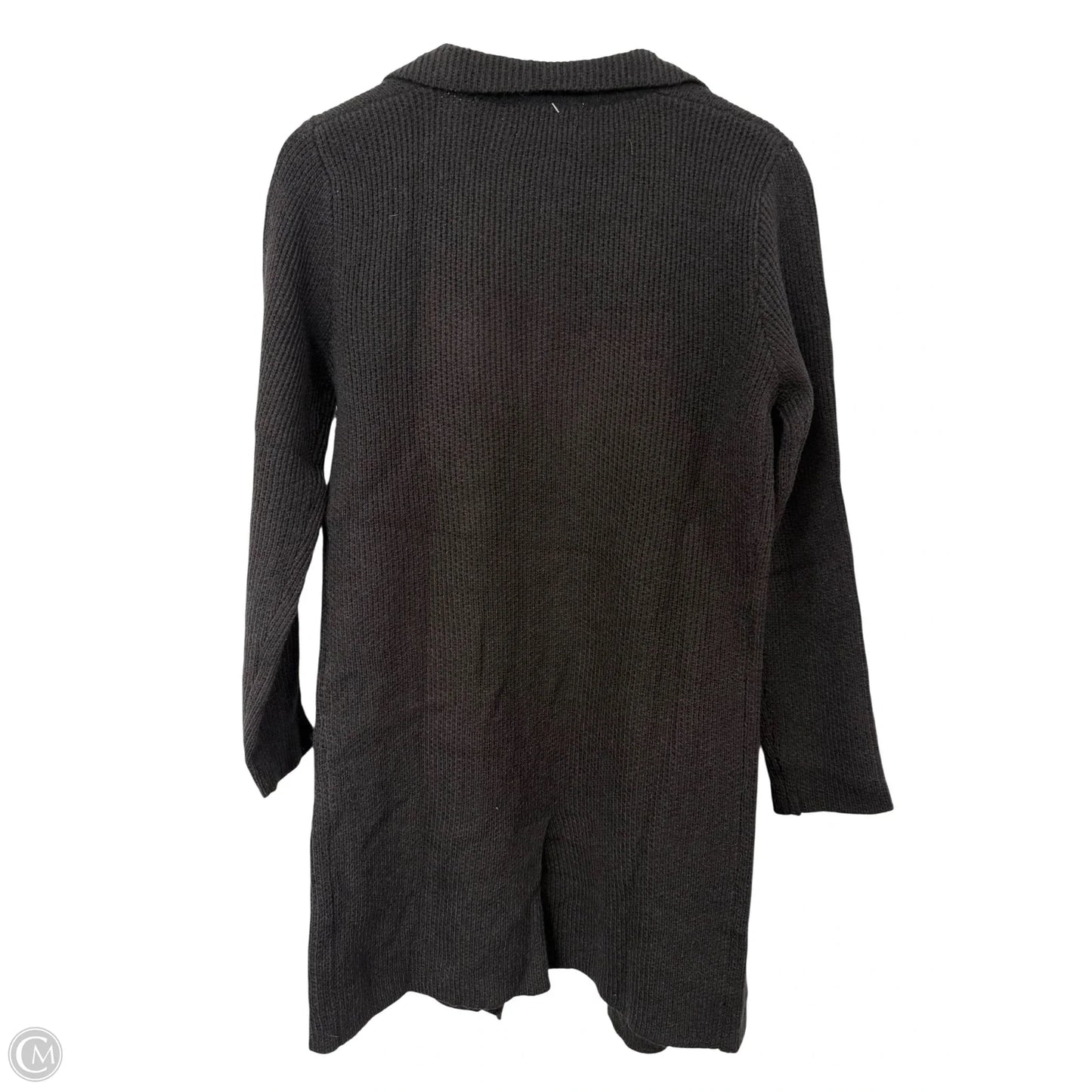 Sweater Cardigan By Active Usa In Black, Size: S
