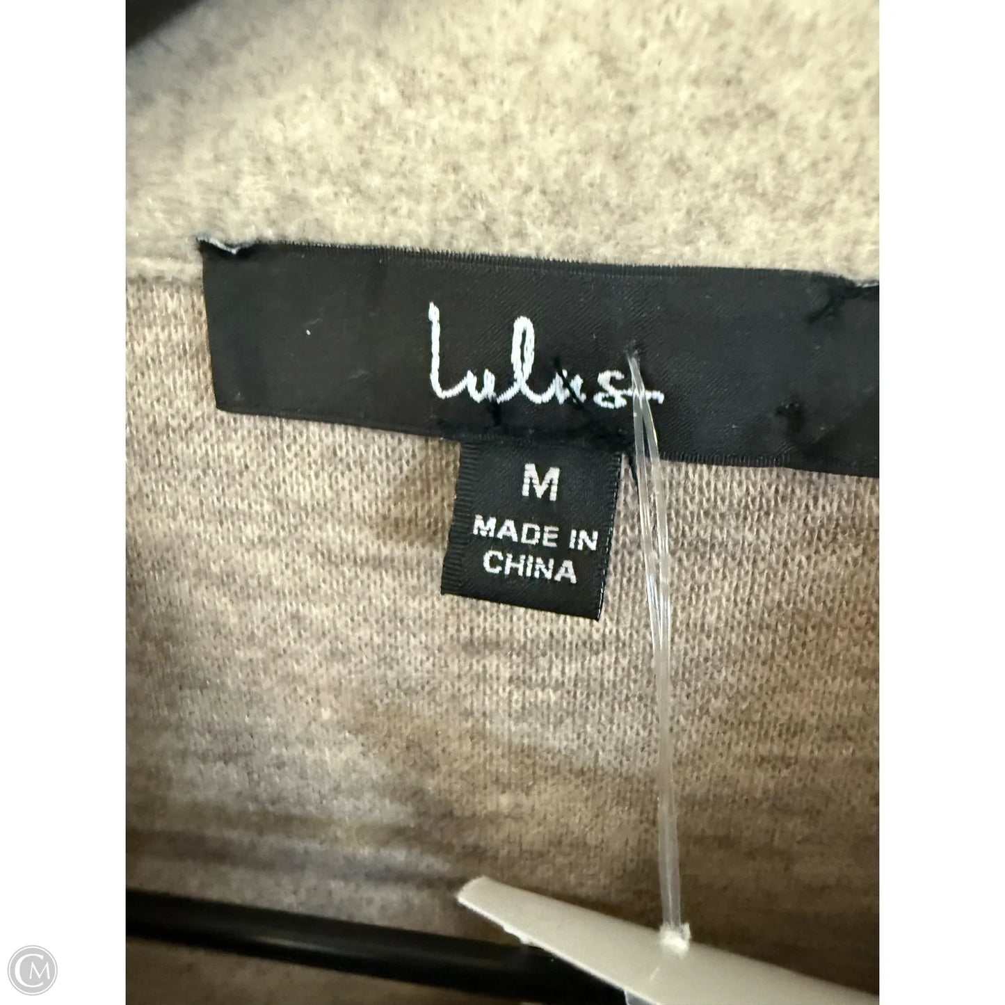 Jacket Shirt By Lulus In Beige, Size: M