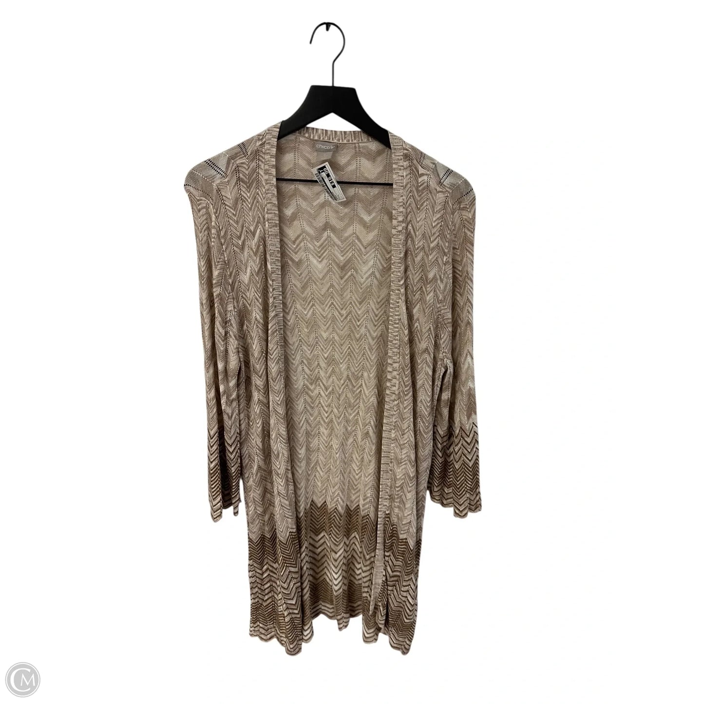 Cardigan By Chicos In Brown, Size: L