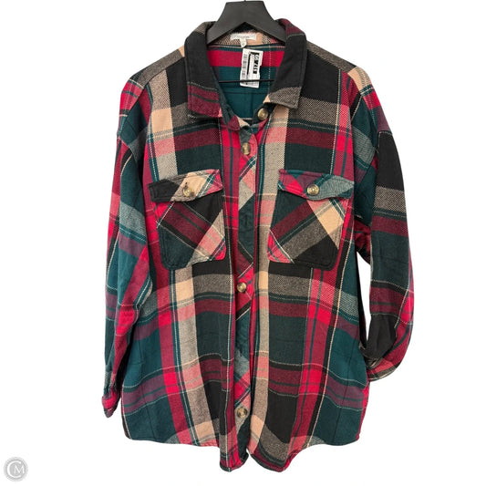 Jacket Shirt By Maurices In Multi-colored, Size: Xl