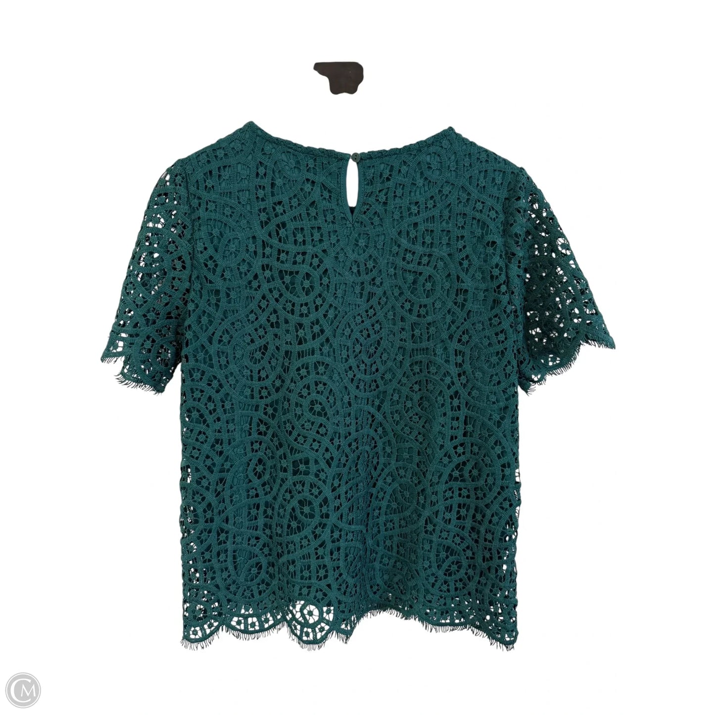 Top Short Sleeve By Philosophy In Green, Size: M