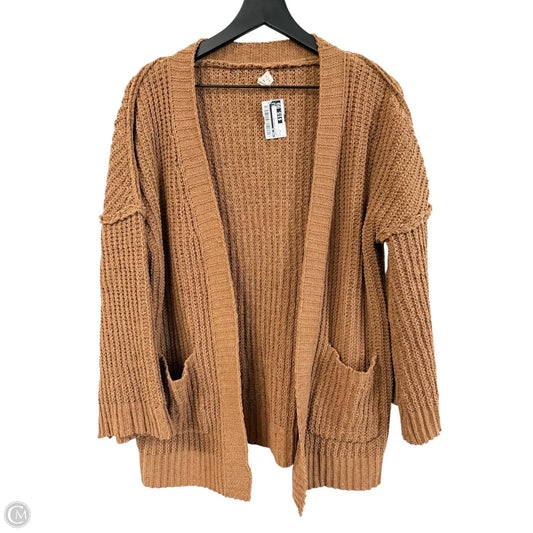 Sweater Cardigan By New In In Yellow, Size: S