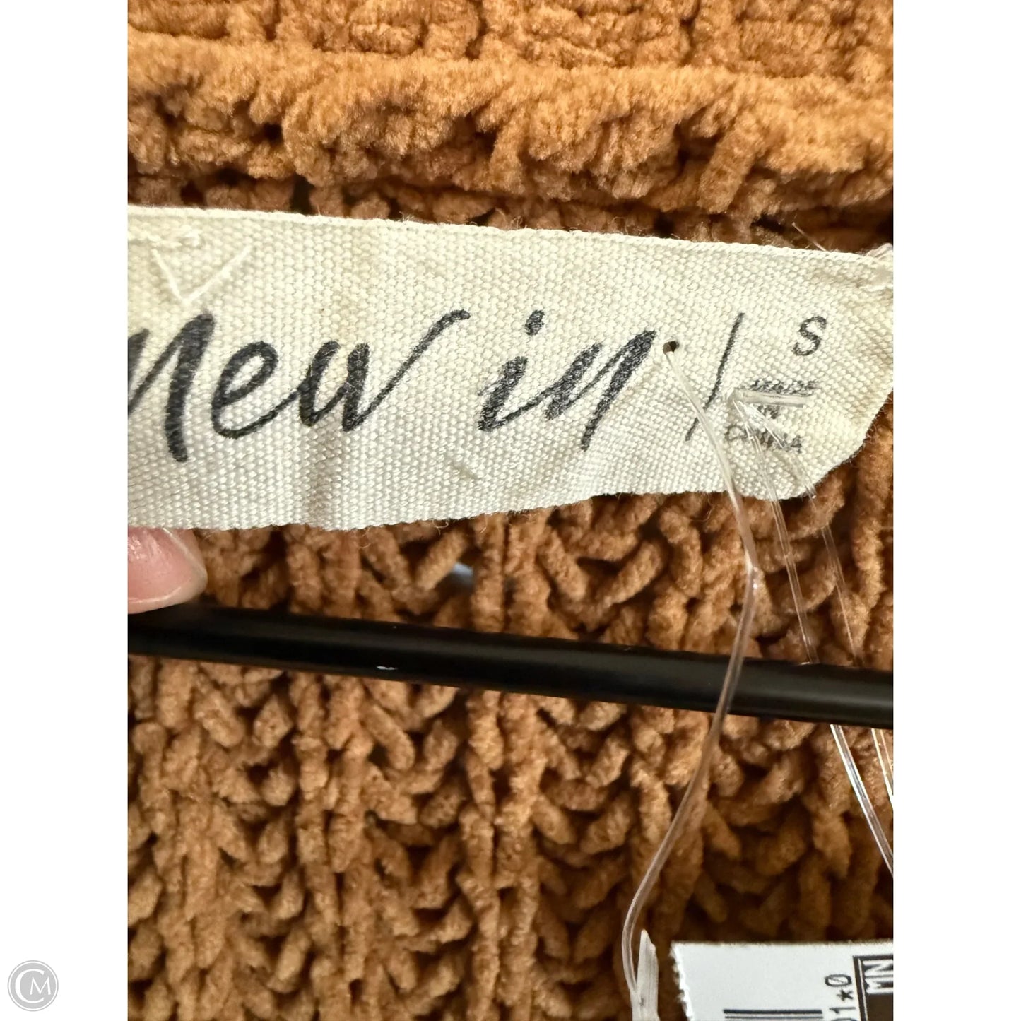 Sweater Cardigan By New In In Yellow, Size: S