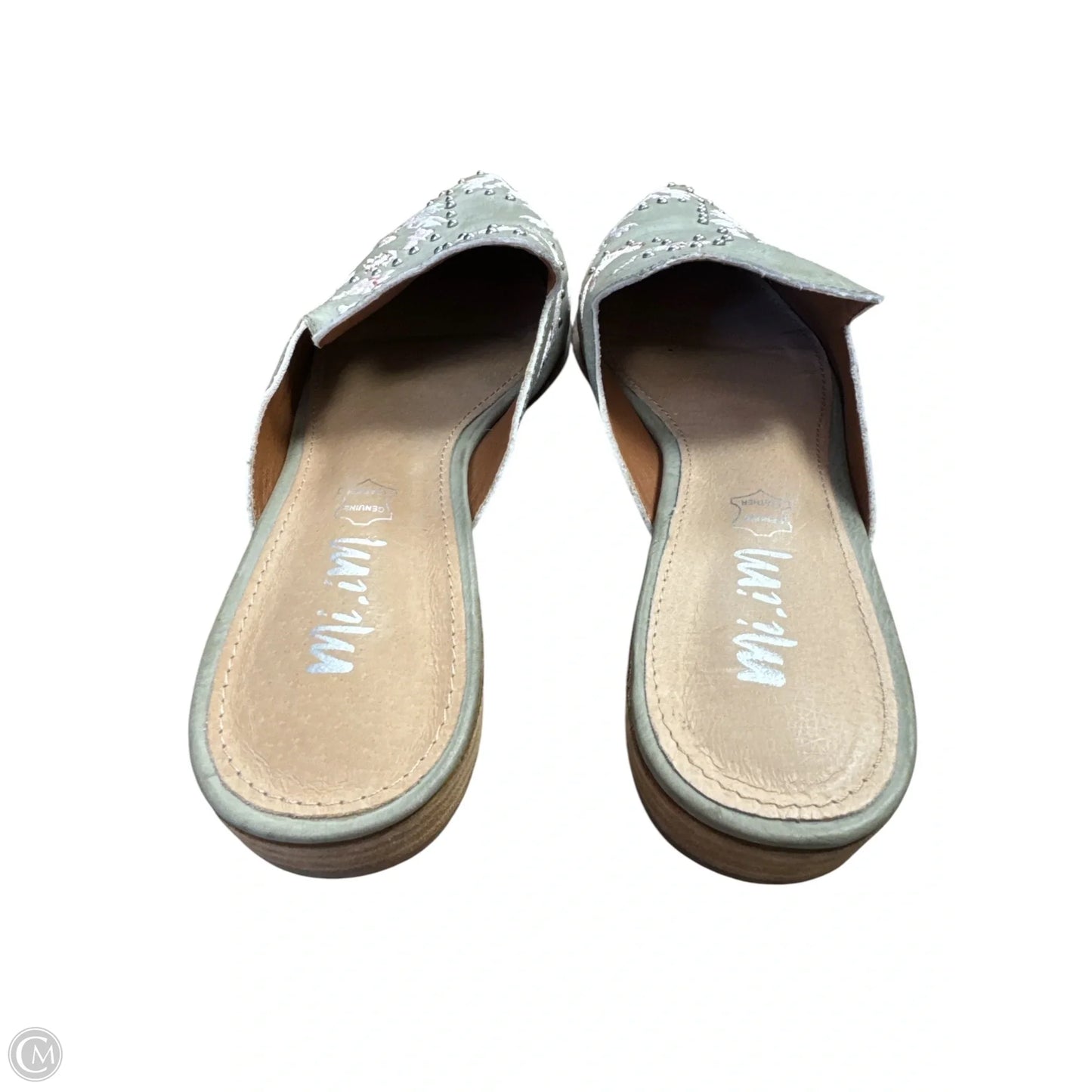 Shoes Flats By Cmc In Grey, Size: 8.5