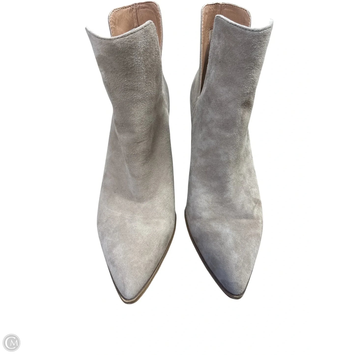 Shoes Heels Block By Steve Madden In Grey, Size: 9