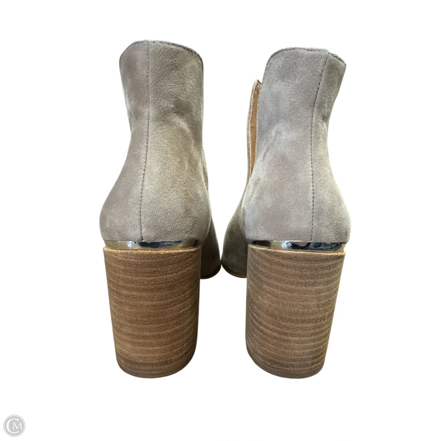 Shoes Heels Block By Steve Madden In Grey, Size: 9