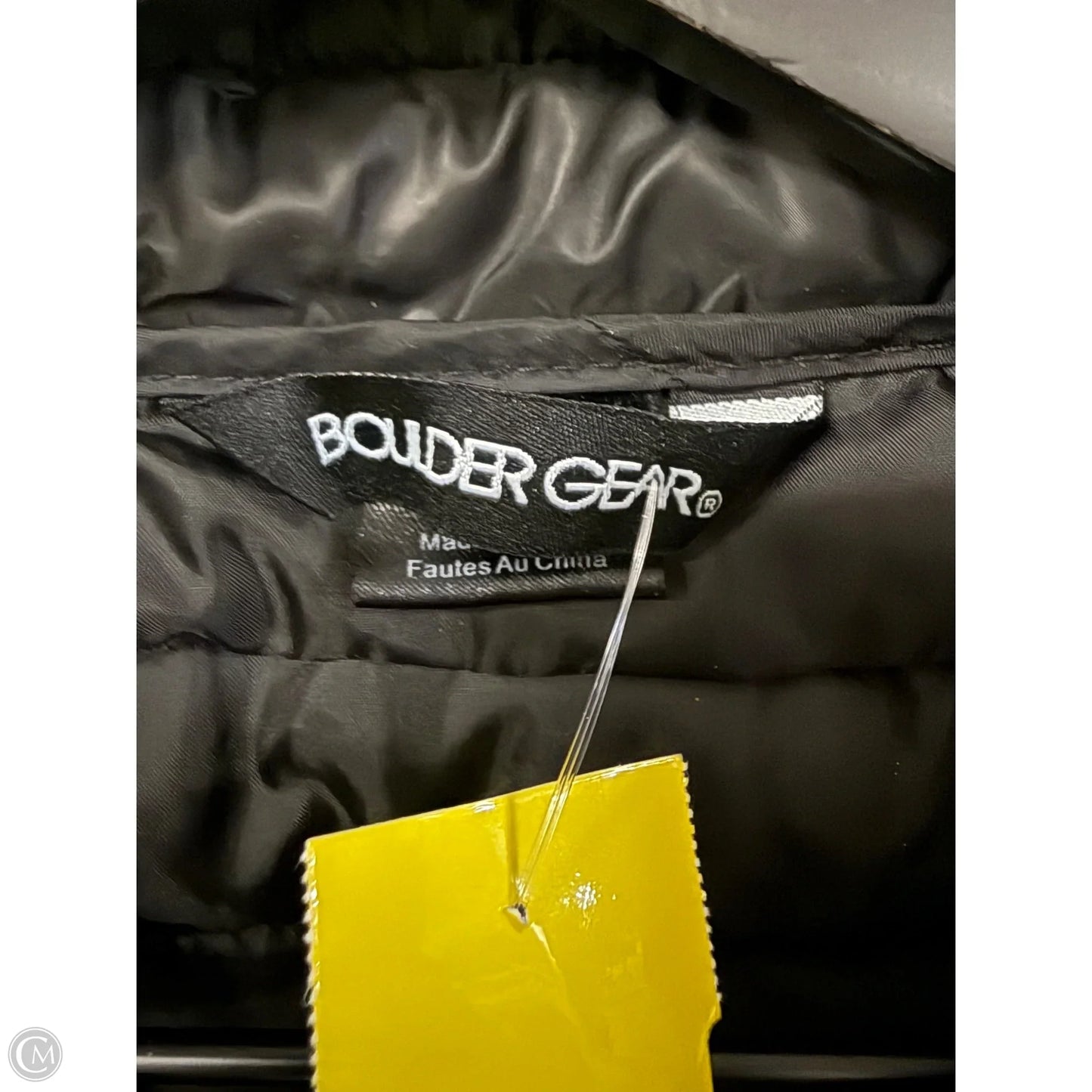 Vest Puffer & Quilted By Clothes Mentor In Black, Size: M