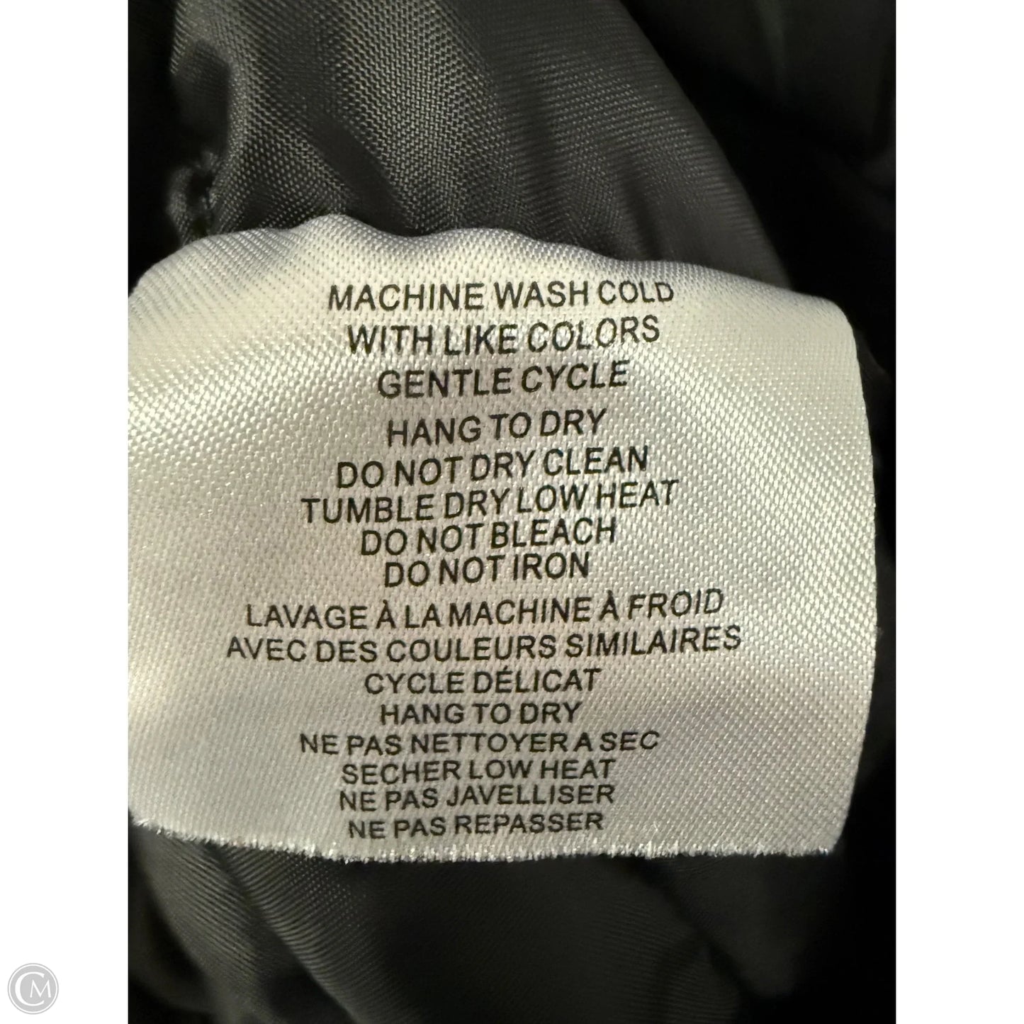 Vest Puffer & Quilted By Clothes Mentor In Black, Size: M