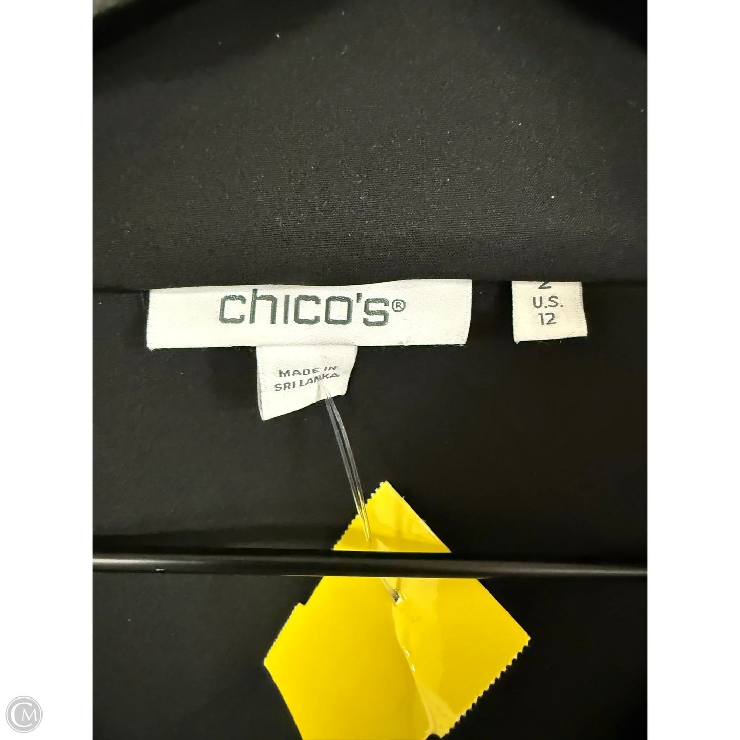 Vest Other By Chicos In Black, Size: L