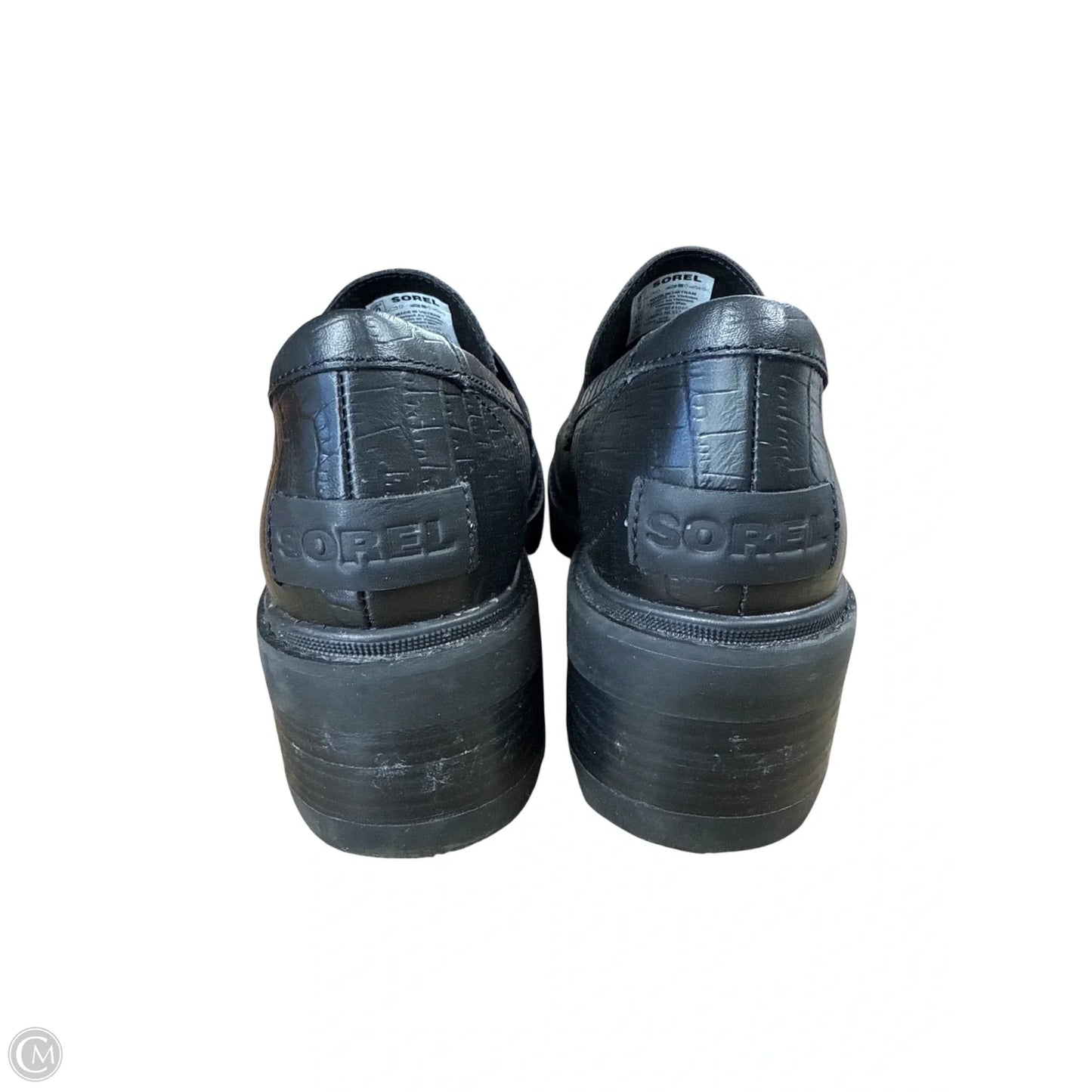 Shoes Heels Block By Sorel In Black, Size: 9