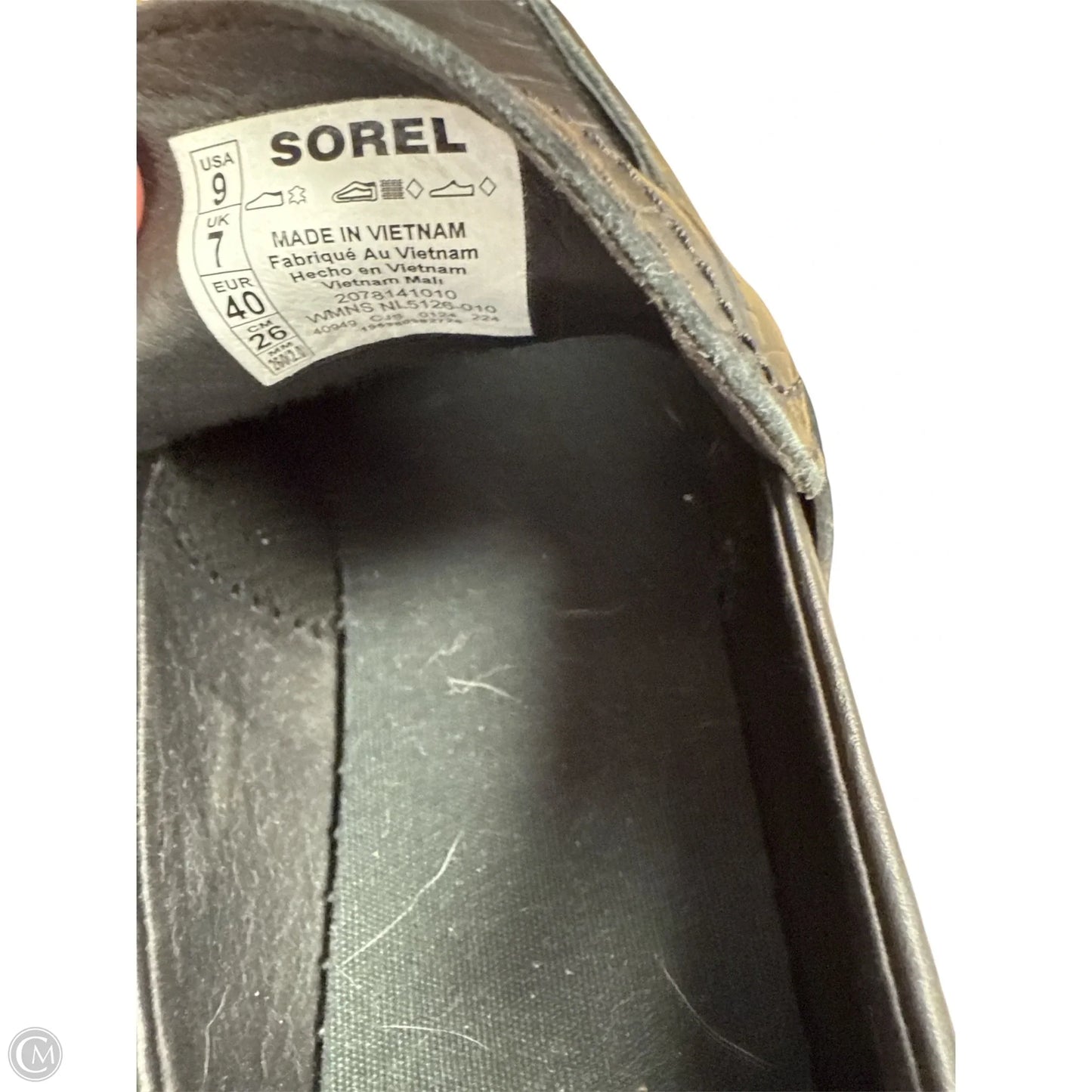 Shoes Heels Block By Sorel In Black, Size: 9