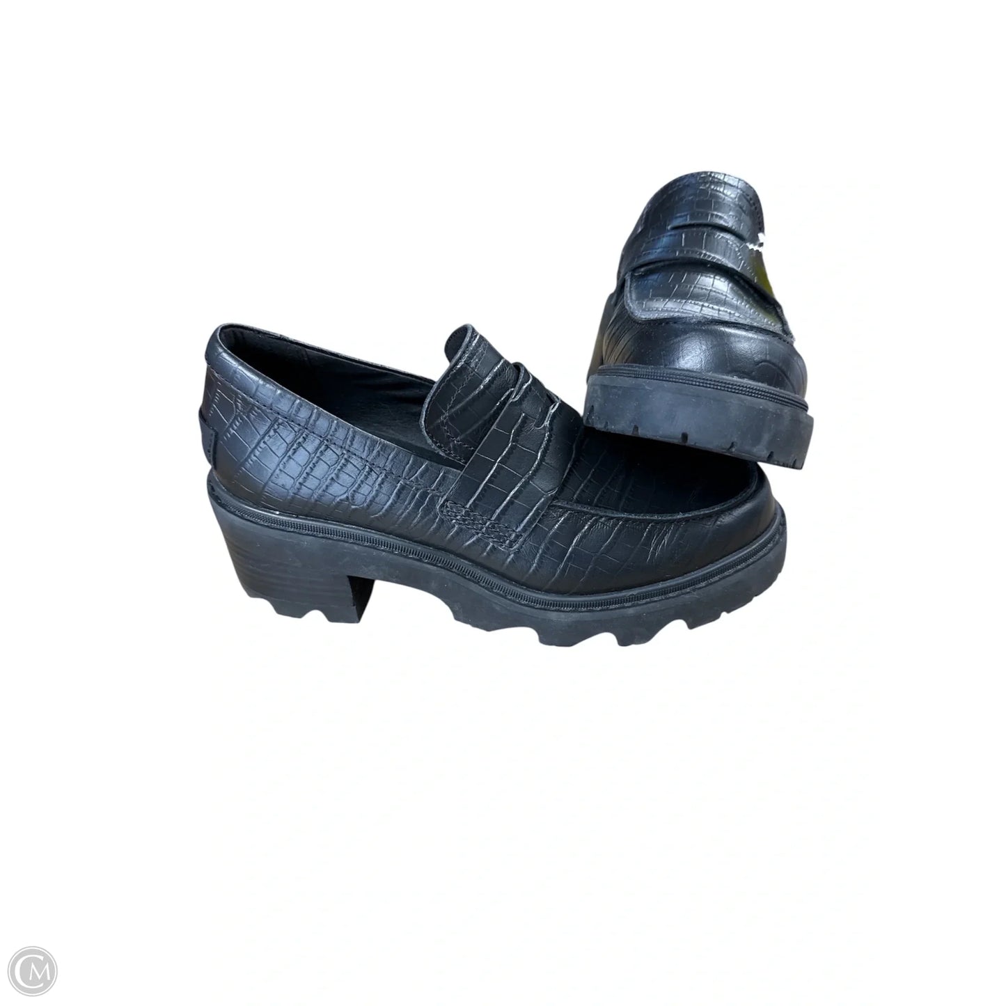 Shoes Heels Block By Sorel In Black, Size: 9