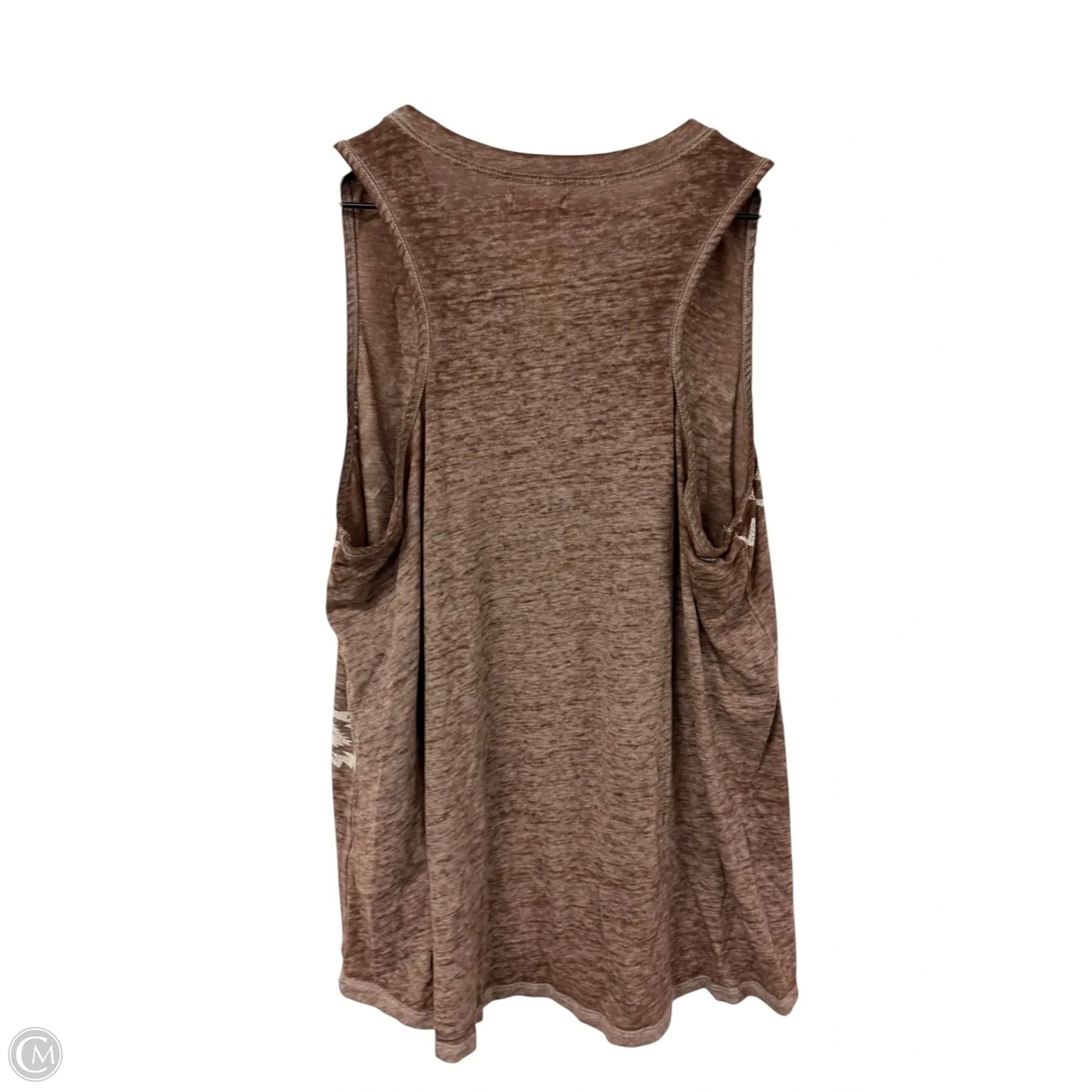 Top Sleeveless By Maurices In Brown, Size: Xl