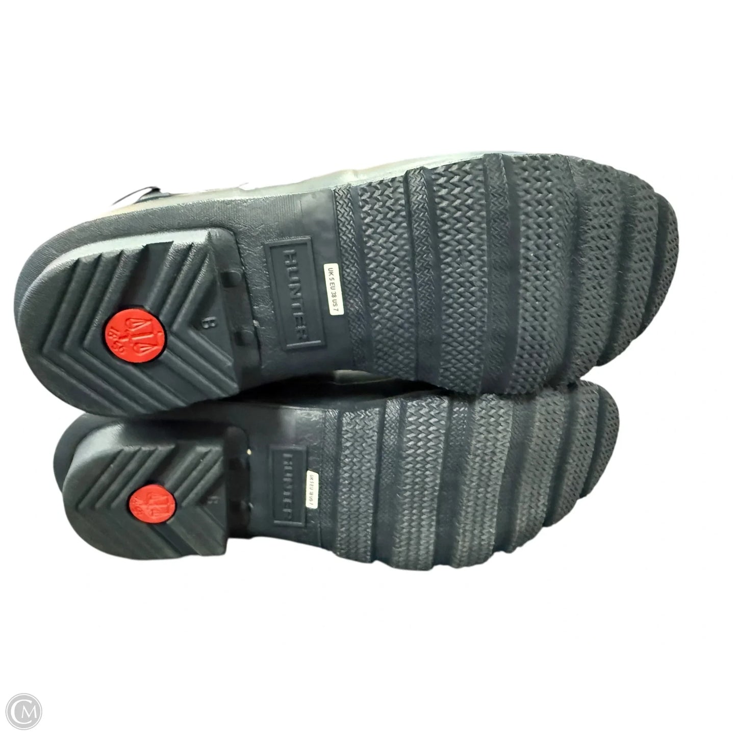 Boots Rain By Hunter In Blue & White, Size: 7