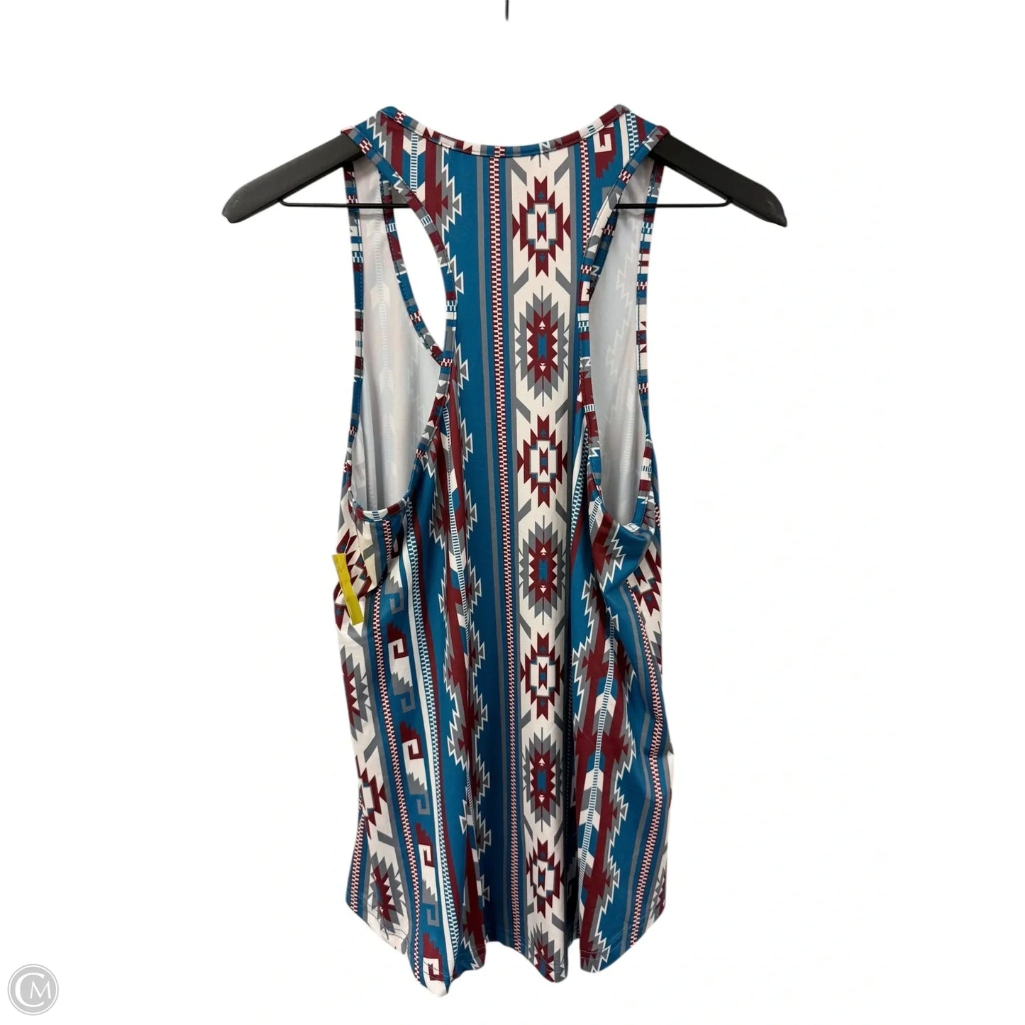 Top Sleeveless By Clothes Mentor In Blue & Red, Size: S