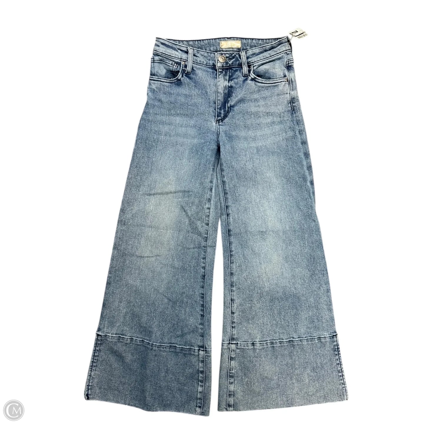 Jeans Wide Leg By Kut In Blue Denim, Size: 0