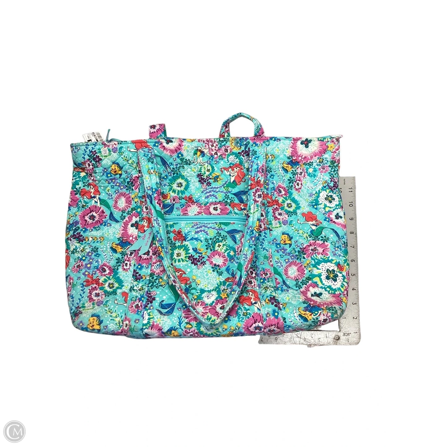 Handbag By Vera Bradley, Size: Large