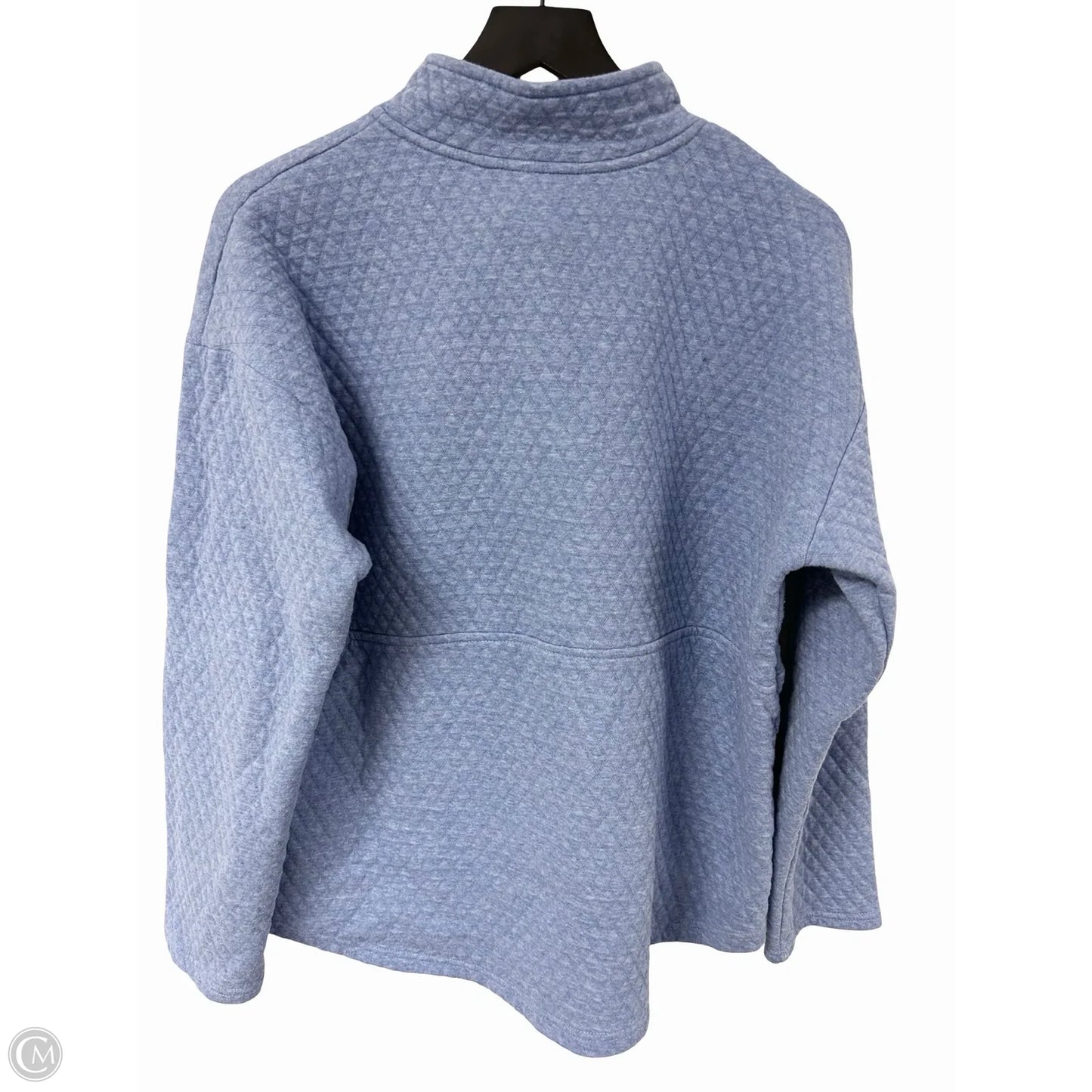 Sweatshirt Collar By Eddie Bauer In Blue, Size: Xl