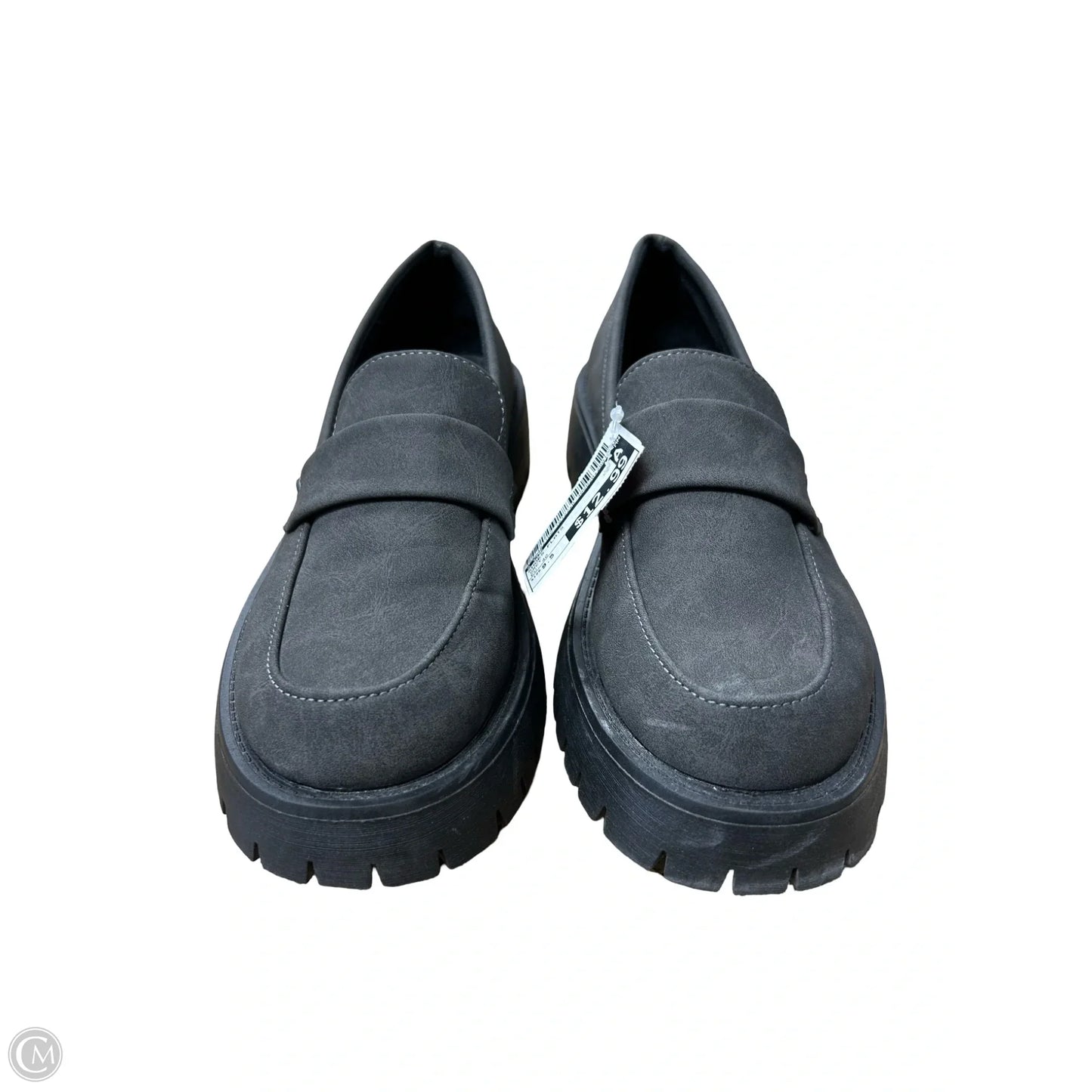Shoes Flats By Cme In Grey, Size: 9.5