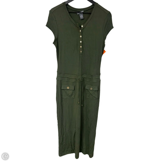 Dress Casual Maxi By Chelsea And Theodore In Green, Size: 8