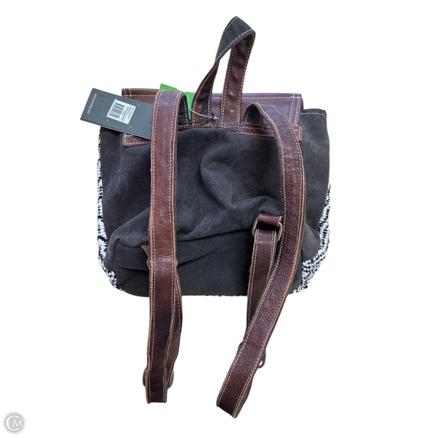 Backpack Leather By Myra, Size: Small