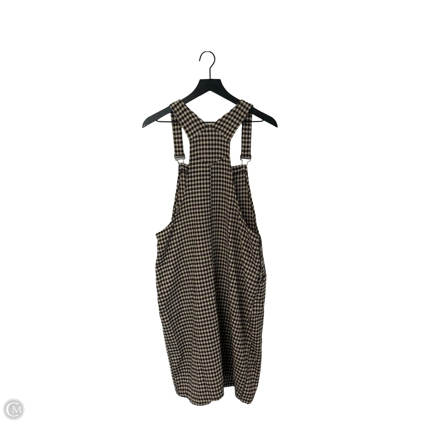 Dress Casual Short By Tea N Rose In Brown & Tan, Size: L